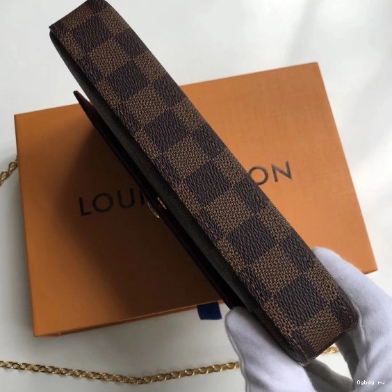 Louis Vuitton Bag N63032 Damier Felicie Pochette 0822